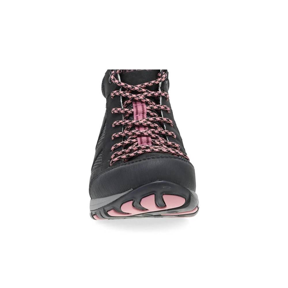 NEW DANSKO women's perrin hiking boots in black milled - Picture 3 of 8